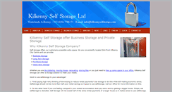 Desktop Screenshot of kilkennyselfstorage.com